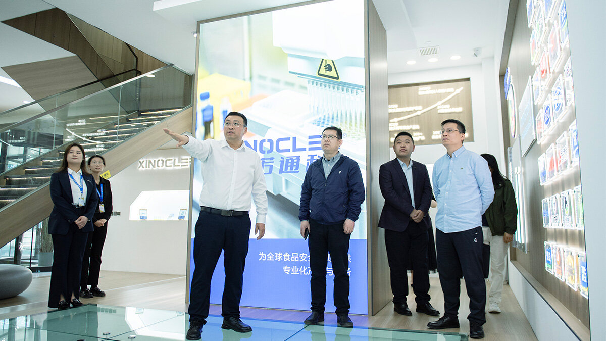 天津市食品安全检测技术研究院、诺禾致源先后到访西诺通科,共探交流合作新路径