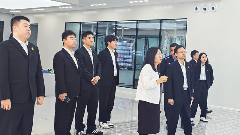 Wuqing Court's "Youth Blade Research Study" Visits Xinotongke