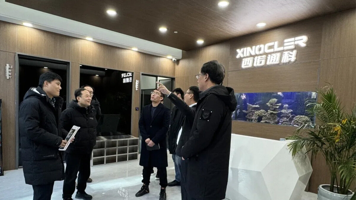 天津市发改委领导莅临西诺通科参观指导